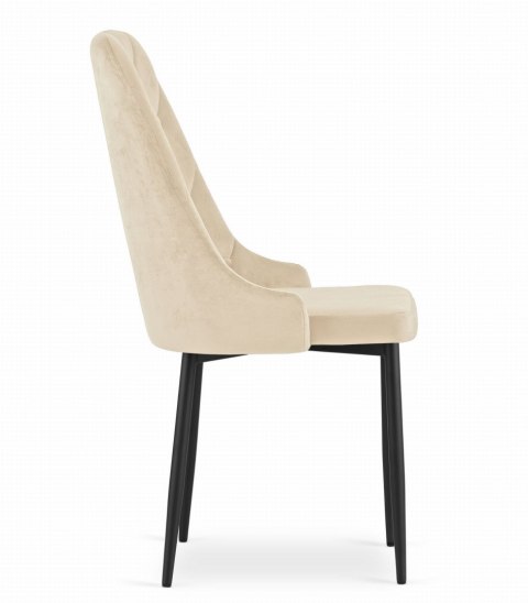Krzesło CAPRI - beż x 2 Krzesło CAPRI - beż x 2