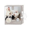 BLUZA SNUDDIE VINTER, DŁUGA SHERPA, CIEPŁA, Z KAPTUREM, KOC, OVERSIZE