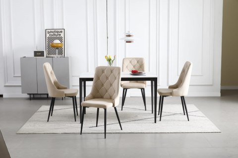 Krzesło CAPRI - beż x 2 Krzesło CAPRI - beż x 2