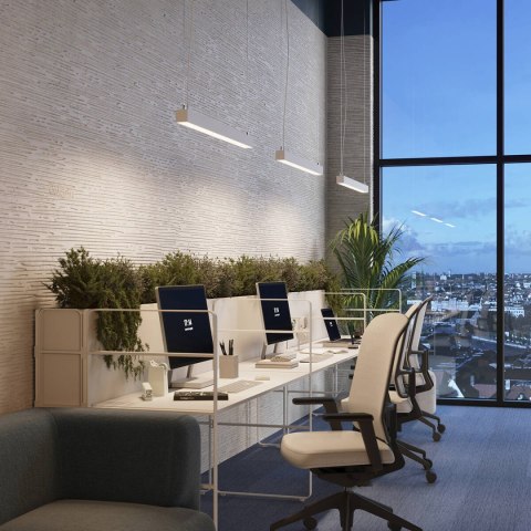 Lampa wisząca PINNE 90 biała 4000K Lampa wisząca PINNE 90 biała 4000K