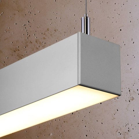 Lampa wisząca PINNE 90 szara 3000K Lampa wisząca PINNE 90 szara 3000K