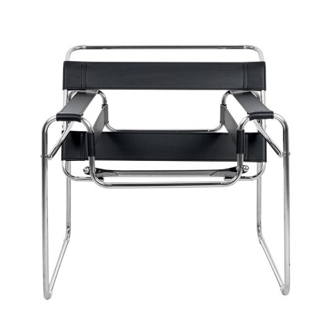 NIETYPOWY NOWOCZESNY FOTEL LOFT, CZARNY, METALOWY, INDUSTRIALNY