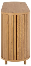 NOWOCZESNA KOMODA JAPANDI, OWALNA, DZIKI DĄB, ELEGANCKA, DO SALONU 160 CM