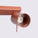 PLAFON LAMPA SUFITOWA LUMINUS RING, 6xGU10, OCHRA CZERWONA, LOFT, 117CM