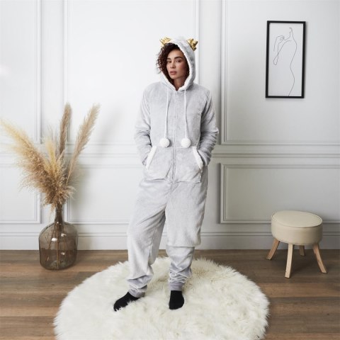 Kombinezon Onesie Sowa szara rozmiar L Kombinezon Onesie Sowa szara rozmiar L
