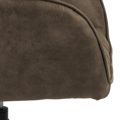 ELEGANCKIE KRZESŁO OBROTOWE DO JADALNI, BRĄZOWE, Z PODŁOKIETNIKAMI, LOFT ELEGANCKIE KRZESŁO OBROTOWE DO JADALNI, BRĄZOWE, Z PODŁOKIETNIKAMI, LOFT