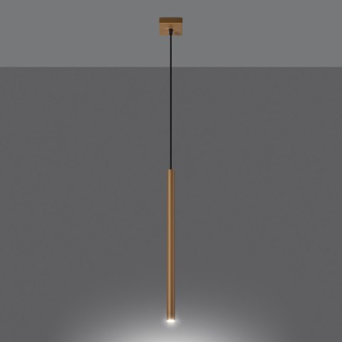 Lampa wisząca PASTELO 1 złota Lampa wisząca PASTELO 1 złota