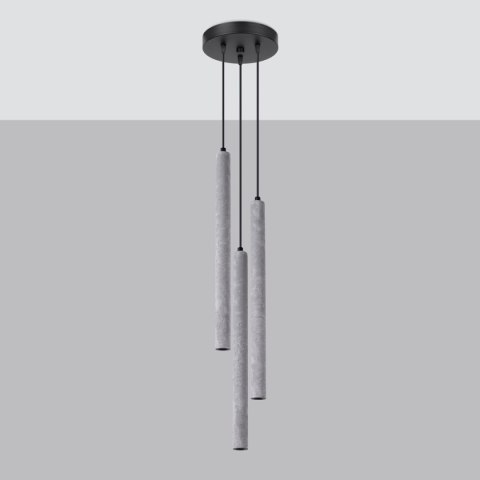Lampa wisząca PASTELO 3P beton Lampa wisząca PASTELO 3P beton