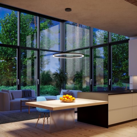 Żyrandol ODA 80 czarny LED 4000K Żyrandol ODA 80 czarny LED 4000K