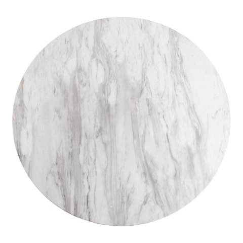 OKRĄGŁY STÓŁ GLAMOUR, ZŁOTY, BIAŁY MARMUR, DO SALONU, 70 CM, ELEGANCKI OKRĄGŁY STÓŁ GLAMOUR, ZŁOTY, BIAŁY MARMUR, DO SALONU, 70 CM, ELEGANCKI