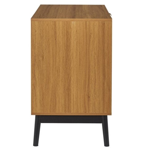 SKANDYNAWSKA KOMODA RETRO, JODEŁKA, 3 SZUFLADY, DĄB, DO SALONU, 90 CM SKANDYNAWSKA KOMODA RETRO, JODEŁKA, 3 SZUFLADY, DĄB, DO SALONU, 90 CM