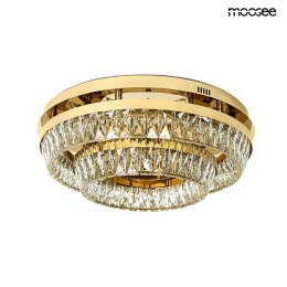 MOOSEE lampa sufitowa / plafon SAVOY 2 złota