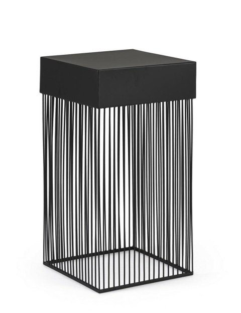 BIZZOTTO stolik kawowy YASLINE 30x30 czarny BIZZOTTO stolik kawowy YASLINE 30x30 czarny