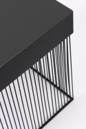 BIZZOTTO stolik kawowy YASLINE 40x40 czarny