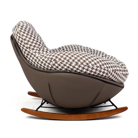 WYGODNY FOTEL BUJANY RETRO, PEPITKA, BRĄZOWY, DO SALONU, WYPOCZYNKOWY WYGODNY FOTEL BUJANY RETRO, PEPITKA, BRĄZOWY, DO SALONU, WYPOCZYNKOWY