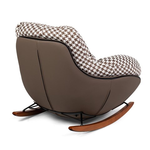 WYGODNY FOTEL BUJANY RETRO, PEPITKA, BRĄZOWY, DO SALONU, WYPOCZYNKOWY WYGODNY FOTEL BUJANY RETRO, PEPITKA, BRĄZOWY, DO SALONU, WYPOCZYNKOWY