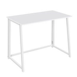 Biurko Komputerowe MAX 1.0 - białe / nogi białe