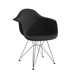 Fotel DAR SILVER czarny