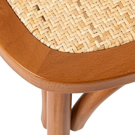 RUSTYKALNE KRZESŁO VINTAGE, DREWNO, BRĄZOWE, RATTAN, ELEGANCKIE, DO JADALNI RUSTYKALNE KRZESŁO VINTAGE, DREWNO, BRĄZOWE, RATTAN, ELEGANCKIE, DO JADALNI