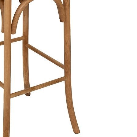 RUSTYKALNE KRZESŁO BAROWE Z OPARCIEM, HOKER VINTAGE, DREWNO, DĄB, RATTAN RUSTYKALNE KRZESŁO BAROWE Z OPARCIEM, HOKER VINTAGE, DREWNO, DĄB, RATTAN