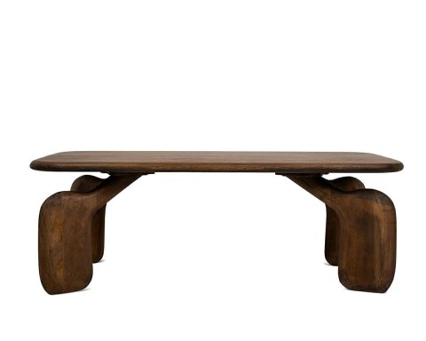 STOLIK KAWOWY OREGON, CIEMNY BRĄZOWY, DREWNO, DO SALONU, ELEGANCKI 120 CM STOLIK KAWOWY OREGON, CIEMNY BRĄZOWY, DREWNO, DO SALONU, ELEGANCKI 120 CM