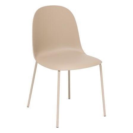 NOWOCZESNE BEŻOWE KRZESŁO NORIS, DO JADALNI, DO KUCHNI, LOFT, WYTRZYMAŁE