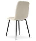 Krzesło RIFT - beż / nogi kolor czarny x 1