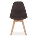 Krzesło KITO kawa / nogi naturalne x 1