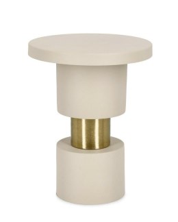 BIZZOTTO stolik kawowy MITUL FOG beżowy / złoty