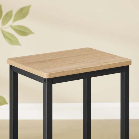 Taborety Barowe 2szt - sonoma - LBC065B11