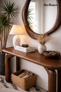 KONSOLA NATURA, STOLIK KAWOWY, LOFT, DREWNO MANGO, DO SALONU, STÓŁ