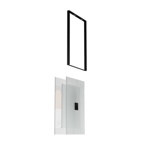 UMBRA zestaw 4 ramek na zdjęcia FLUTE WALL czarny