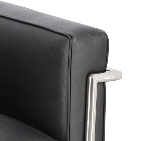 FOTEL MODERNA, WYPOCZYNKOWY, DO SALONU, STYL, CZARNY, SKÓRA, WYGODNY