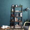 REGAŁ NA KSIĄŻKI BASTIDE, 5 PÓŁEK, LOFT, INDUSTRIALNY, DO SALONU, 172 CM