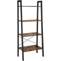 REGAŁ RUSTIQUE NA KSIĄŻKI, PÓŁKA, LOFT, INDUSTRIALNY, DO SALONU, 56 CM