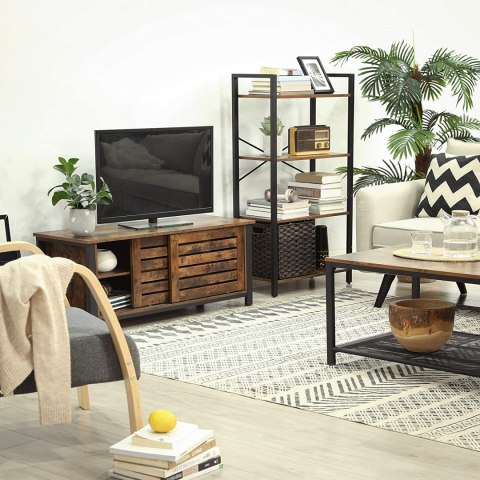 REGAŁ NA KSIĄŻKI CHATEAU, LOFT, INDUSTRIALNY, DO SALONU, BIUROWY, PÓŁKA, CM