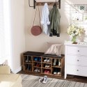 SZAFKA NA BUTY MAISON, REGAŁ Z SIEDZISKIEM, RUSTYKALNA, LOFT, 10 PÓŁEK