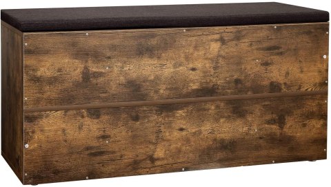 SZAFKA NA BUTY MAISON, REGAŁ Z SIEDZISKIEM, RUSTYKALNA, LOFT, 10 PÓŁEK