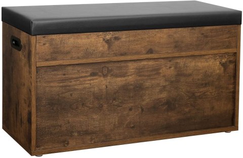 SZAFKA NA BUTY Z SIEDZISKIEM RUSTIQUE, REGAŁ, SCHOWEK, LOFT, RUSTYKALNA