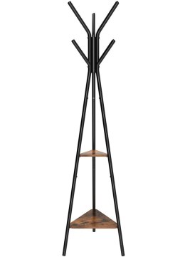 WIESZAK STOJĄCY CHARMANT, PODŁOGOWY, LOFT, RUSTYKALNY, PÓŁKI, PRZEDPOKÓJ