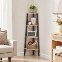 REGAŁ NA KSIĄŻKI STABILE, SONOMA, DĄB, LOFT, INDUSTRIALNY, PÓŁKA, DO SALONU