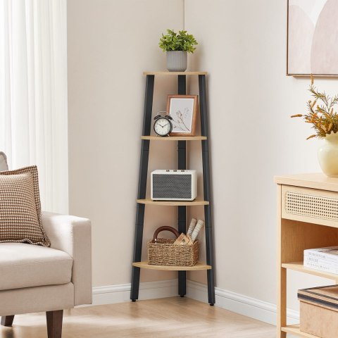 REGAŁ NA KSIĄŻKI STABILE, SONOMA, DĄB, LOFT, INDUSTRIALNY, PÓŁKA, DO SALONU