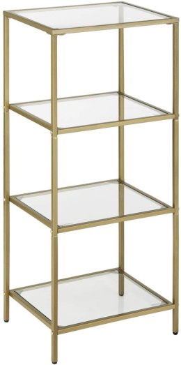 REGAŁ NA KSIĄŻKI LUSSO, PÓŁKA, SZAFKA, DO SALONU, LOFT, BIUROWY, 95 CM