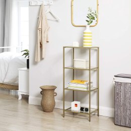 REGAŁ NA KSIĄŻKI LUSSO, PÓŁKA, SZAFKA, DO SALONU, LOFT, BIUROWY, 95 CM