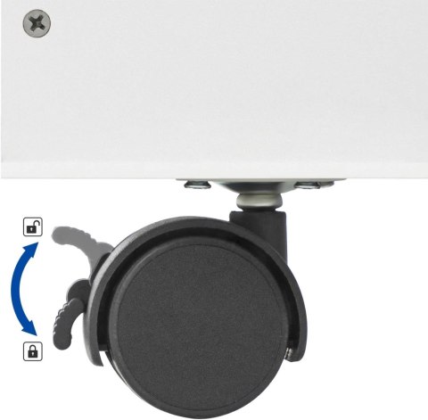 REGAŁ NA KSIĄŻKI ZABAWKI VERIDIAN, BIAŁY, SZAFKA, PÓŁKA, DO SALONU, 70 CM
