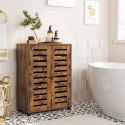 SZAFKA ŁAZIENKOWA CHARME, RUSTYKALNY BRĄZ, LOFT, STOJĄCA, REGAŁ, RETRO