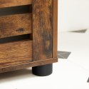SZAFKA ŁAZIENKOWA CHARME, RUSTYKALNY BRĄZ, LOFT, STOJĄCA, REGAŁ, RETRO