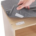 SZAFKA NA BUTY Z SIEDZISKIEM SOLANA, REGAŁ, 10 PÓŁEK, DĘBOWA, PRZEDPOKÓJ