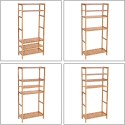 REGAŁ LUMINA, SZAFKA NA KSIĄŻKI, 5 PÓŁEK, PÓŁKA, OTWARTY, LOFT, SALONU, CM