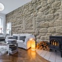 Fototapeta - Kamienny mur, ściana